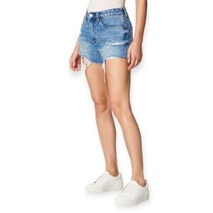 NWT Blank NYC Barrow High Rise Jean Short SIZE 26 Wildflower Organic Denim NEW